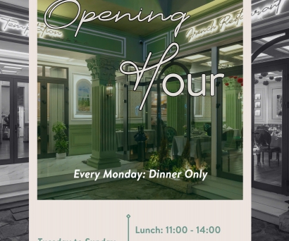 ANNOUNCEMENT: STARTING THIS SEPTEMBER, THE TEMPTATION WILL BE OPEN 7 DAYS A WEEK