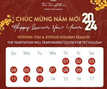 Tet Holiday Schedule Announcement